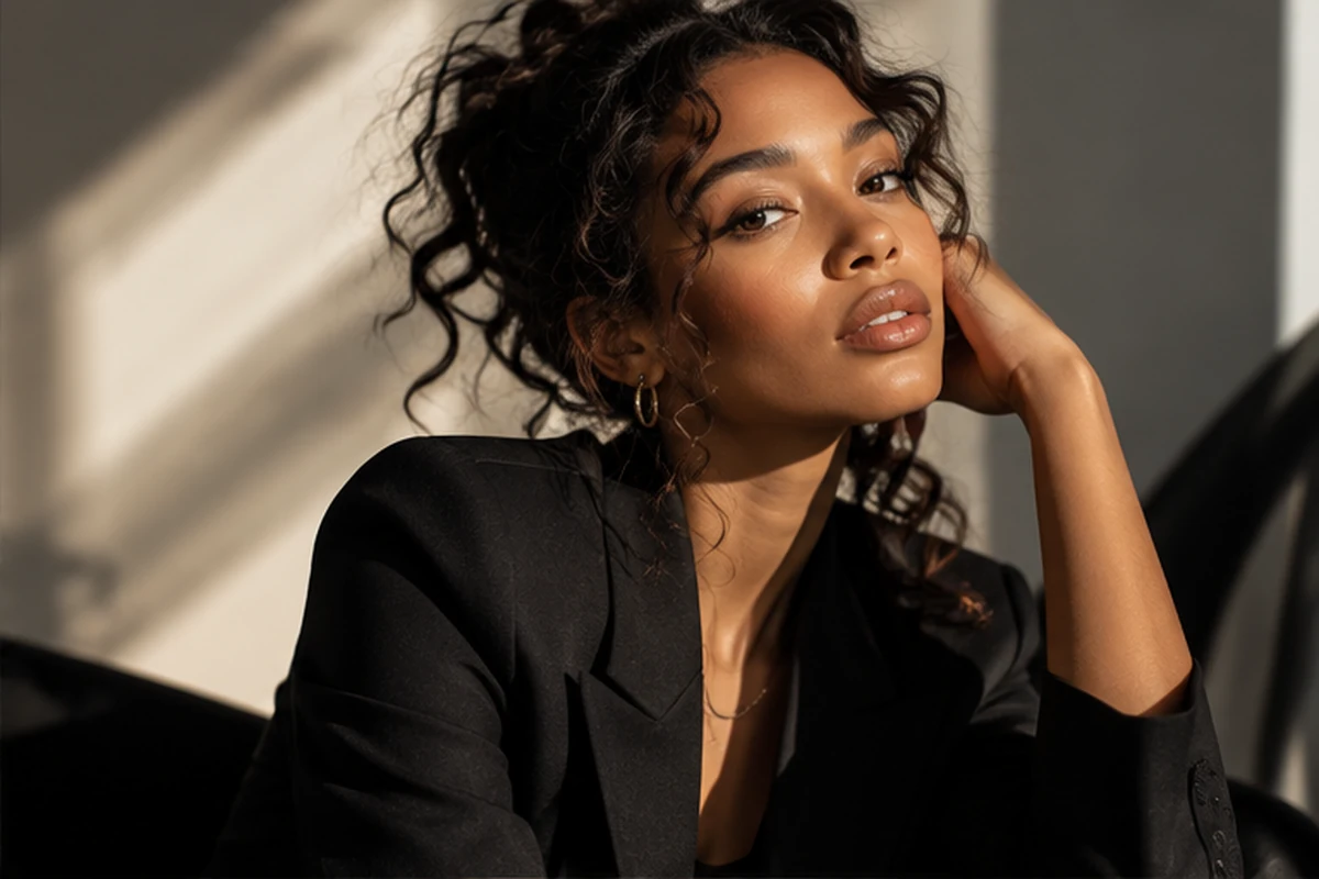 Editorial portrait lighting reference